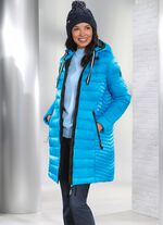 Functionele korte jas met tweewegritssluiting 