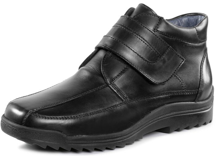 Waldl&auml;ufer, gevoerde herenlaarzen, winterschoenen, breedte K, met lamsvacht 