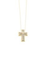 Kruishanger met diamanten 