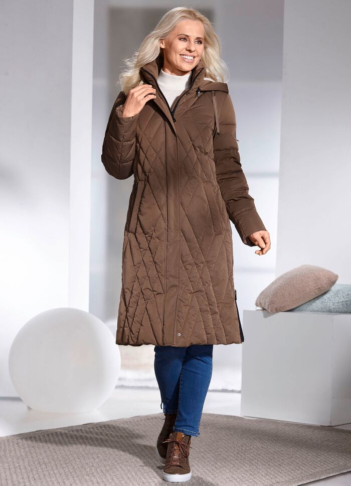 Jas met afneembare capuchon 