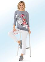 Magic-jeans met mooie studs en trendy franjes 