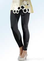 Populaire zwarte legging ZWART-GOUD