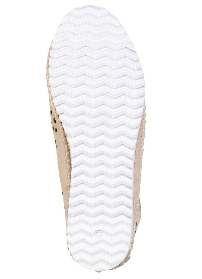 Andrea Conti, zomerse veterschoenen voor dames, breedte G, met uitneembaar voetbed 