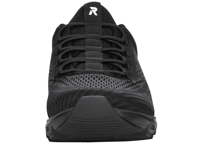 Rieker sneakers met elastische decoratieve vetersluiting 