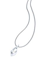 Betoverende kettinghanger met synth. zirkonia 