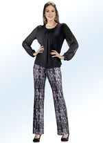 Chique broek in een comfortabele wijdte 