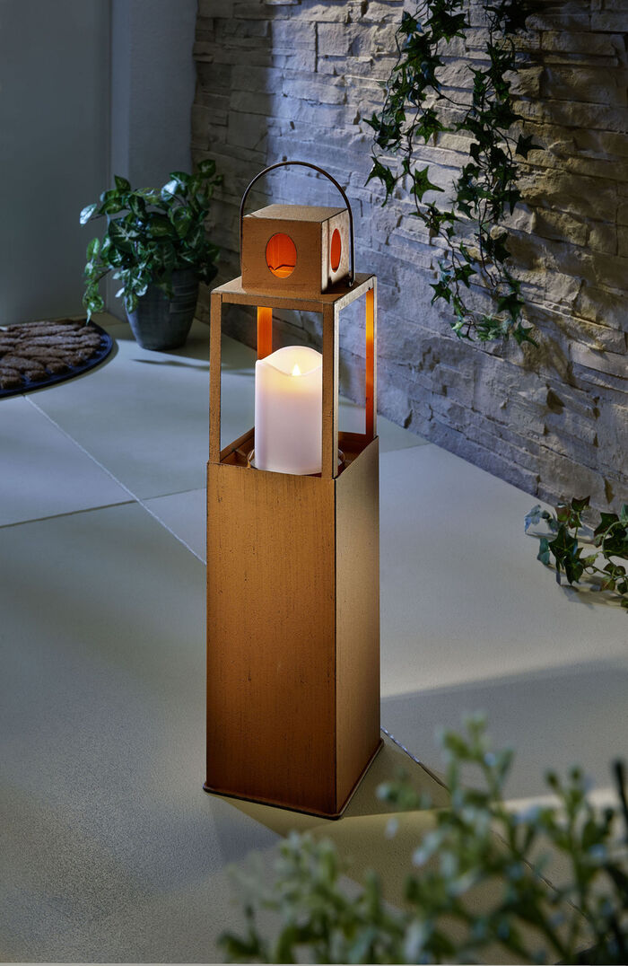 Zonnelantaarn met flikkereffect 