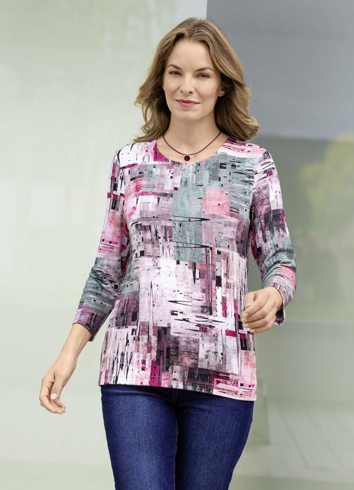 Trui met grafisch ontwerp 