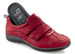 Toosoft pantoffels met gewatteerde textielvoering ROOD
