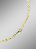 Pantser-halsketting met schakels met verbindingsstukjes 