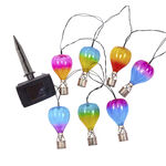 Solar lichtsnoeren "ballonnen", kleurrijk 