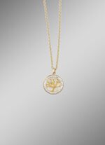 Edele levensboomhanger met kristallen 