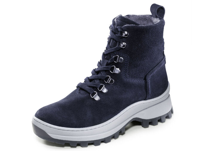 Enkellaarsjes in een trendy look DONKERBLAUW