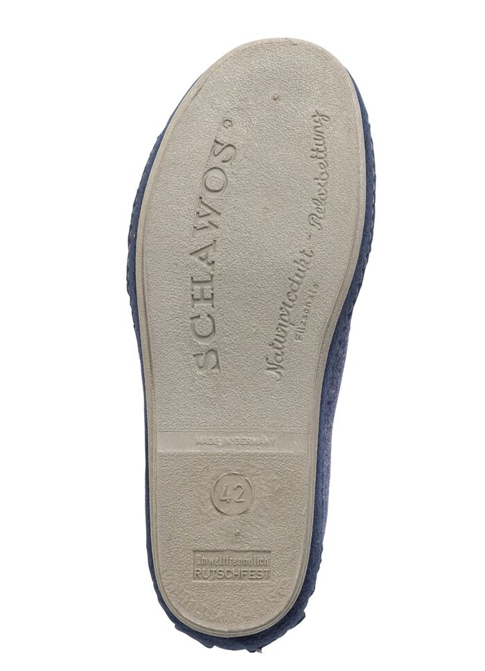 Comfortabele herenpantoffels met anatomisch gevormd voetbed 