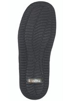 Slippers gemaakt van nappaleer met een gerimpelde structuur 