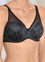 Schattige Felina beugelbh met bloemdessin 