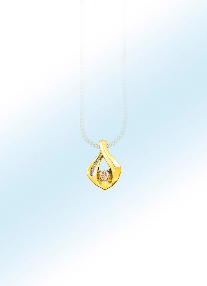 Kettinghanger met briljanten 