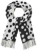 Sjaal met stippen 