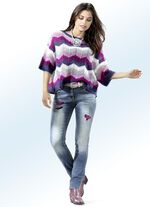 Jeans met trendy cut-out-effecten 