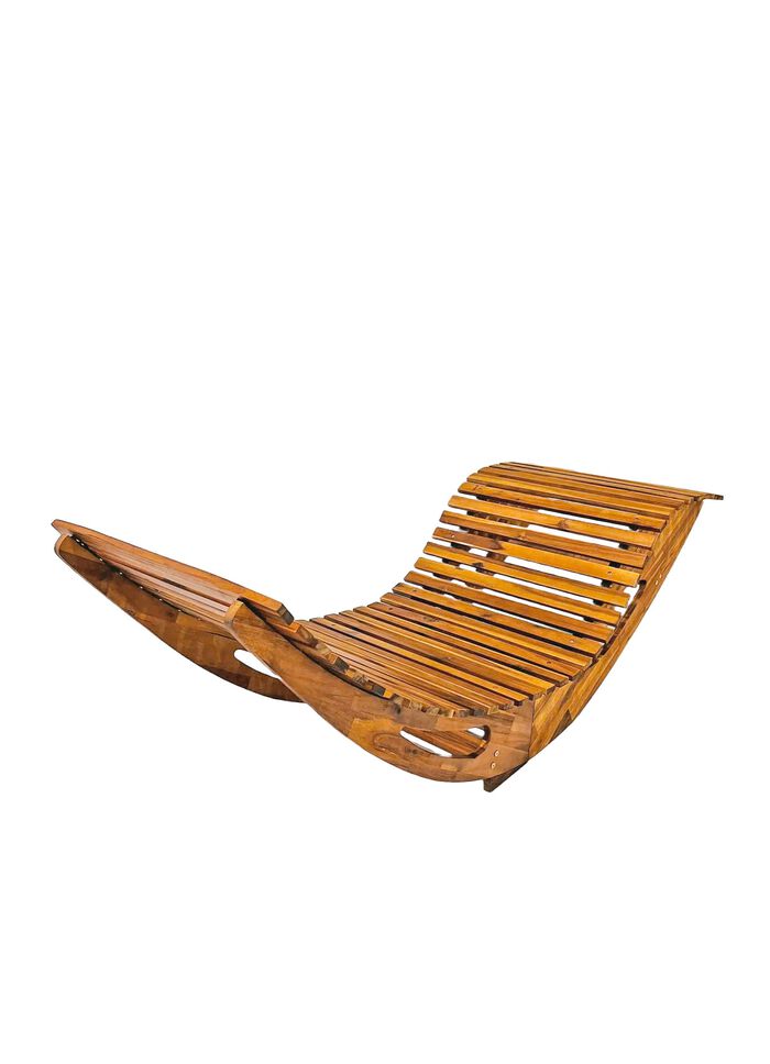 Opvouwbare schommelstoel van acaciahout 