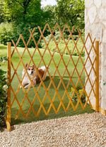 Houten traliewerk voor balkon of terras 