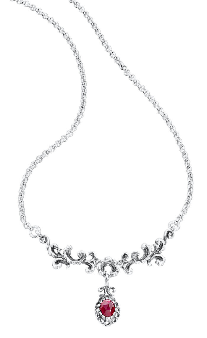 Halsketting met antiek design. 