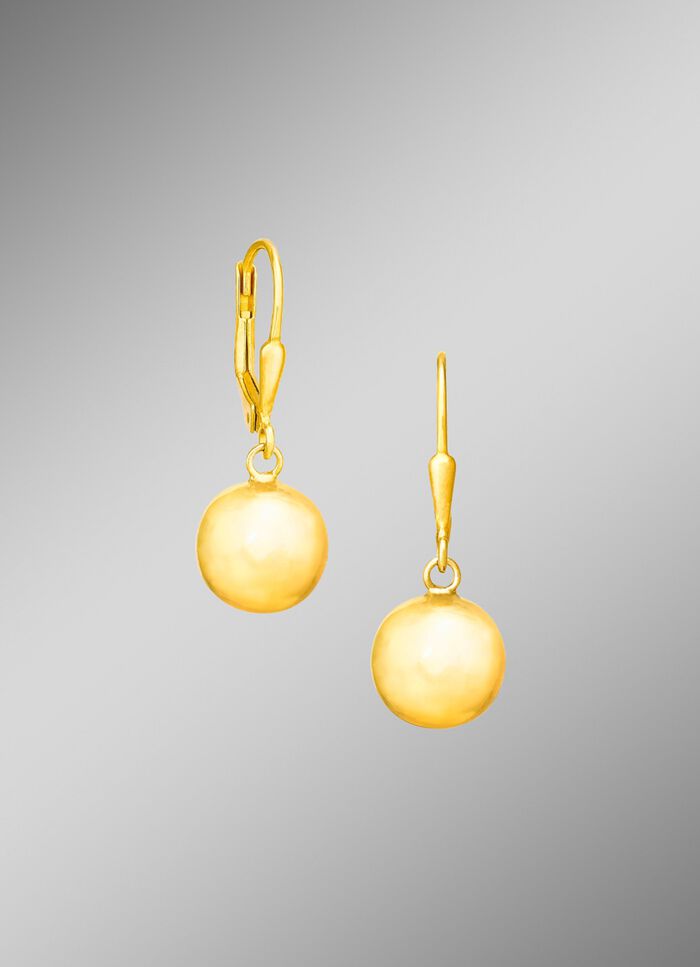 Vergulde zilveren oorbellen 