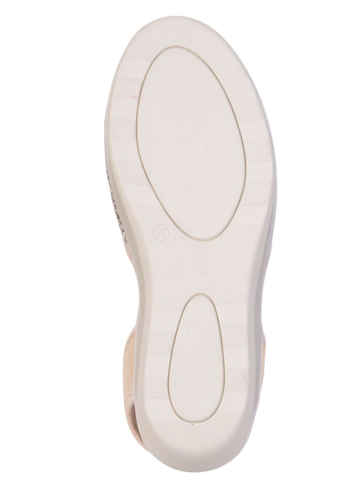 Zomerse damessandalen, breedte G, met elastische banden 