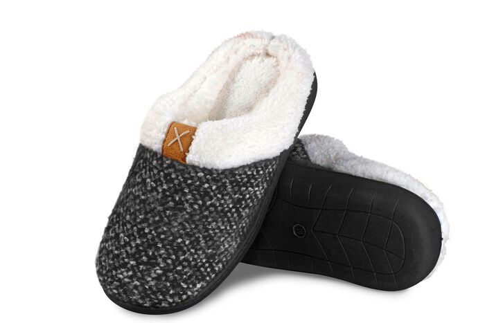 Slippers met superzachte fleecevoering 
