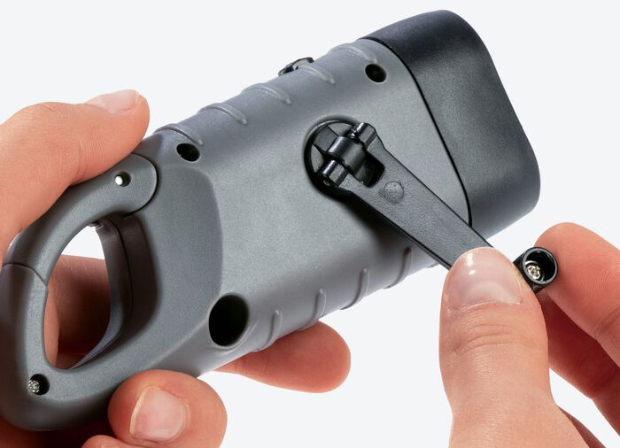 Zaklamp op zonne-energie voor noodgevallen en stroomuitval 