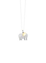 Olifant hanger in zilver 