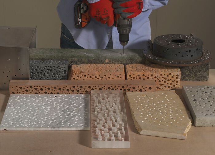 Hammersmith Drill Bit Pro-boorkoppen ZWART-ZILVER