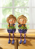 Beeldje voor op de rand van de kast, set van 2 