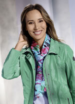 Sjaal met een wazig bloemendessin 