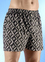 Vierpack boxershorts met knoopsluiting 
