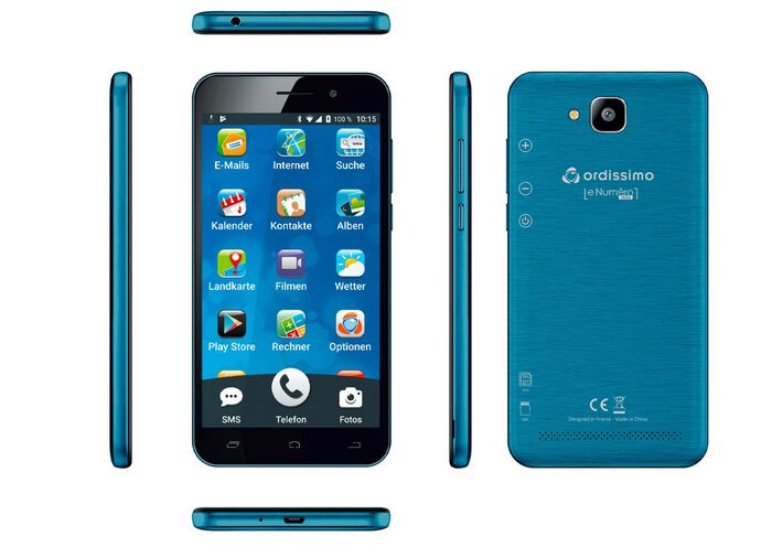 Ordissimo Smartphone LeNum&eacute;ro ZWART