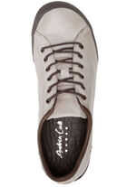 Andrea Conti veterschoen met contrasterende rand BEIGE