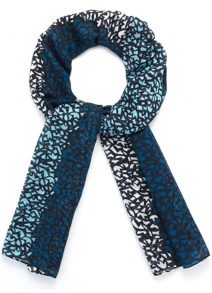 Sjaal met fantasiedessin 