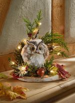 Herfstachtige tafelopstelling 