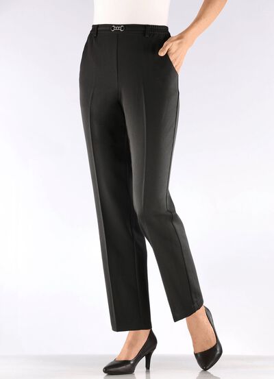 Broek met decoratief detail 