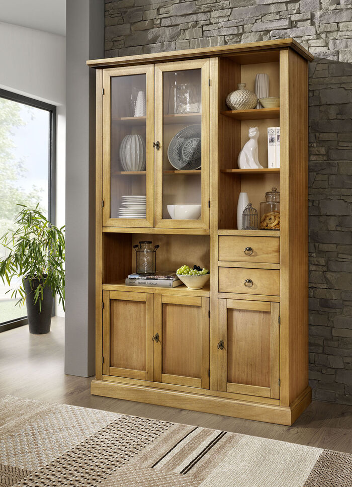 Meubelset van deels massief hout NATUUR