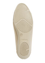 Slippers gemaakt van elastisch textielmateriaal BEIGE-BRAUN