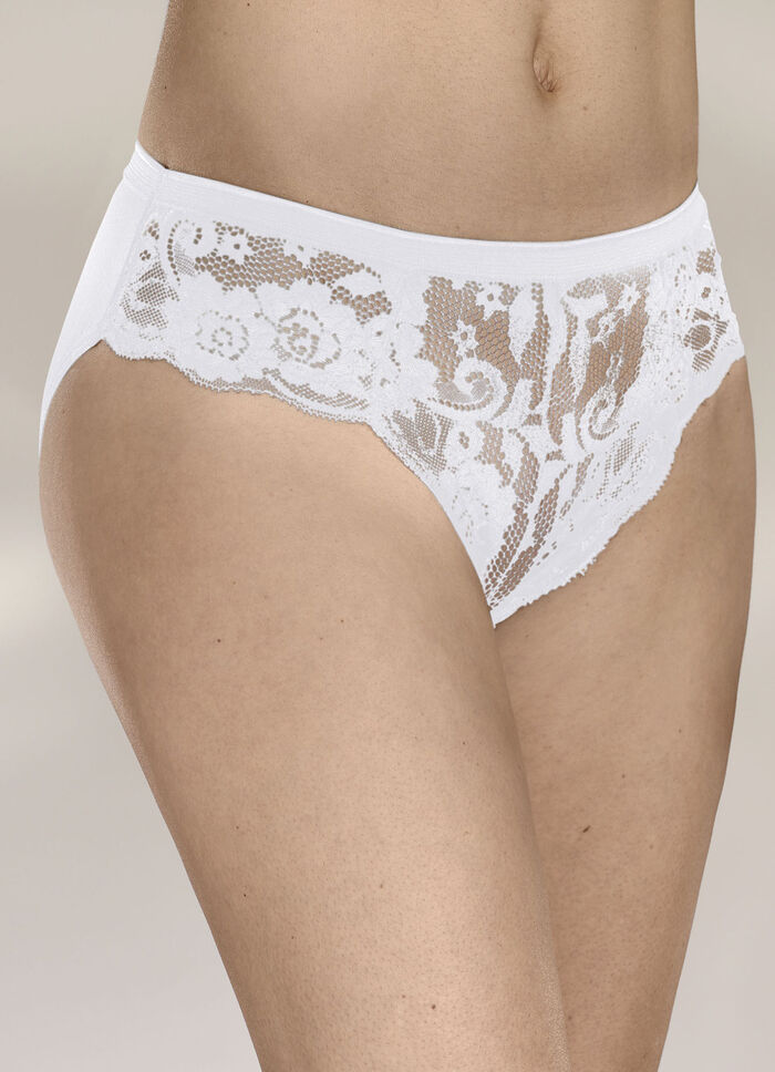 Laruina vierpak slipje met elastische kant 