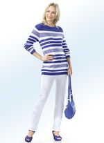 Jeans met mooie borduursels 