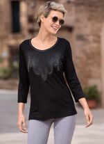 Shirt met flatlocknaad 