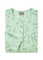 Twee-pack nachthemden tot op de kuit met knoopsluiting 