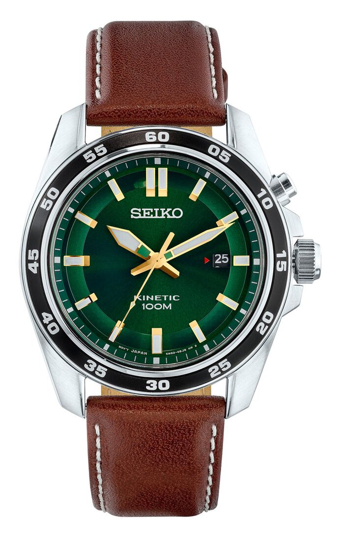 Klassiek Kinetic quartz herenhorloge 