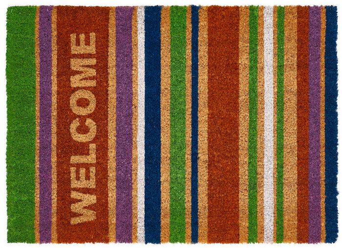 Deurmat van echte kokosvezels 