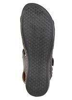 ELENA EDEN, comfortabele damessandalen, breedte G, met klittenbandsluiting SCHWARZ