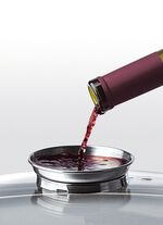 XXL pannenset, 10-delig, met keramische antiaanbaklaag ROOD